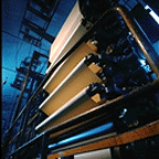 Image of a large printing machine
