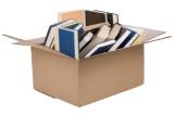 Image of box overflowing with books